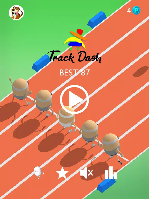 Tangkapan skrin Track Dash iPad 