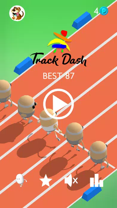 Tangkapan skrin Track Dash