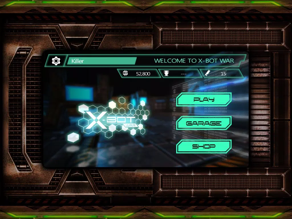 X-BOT WAR iPad  Screenshots