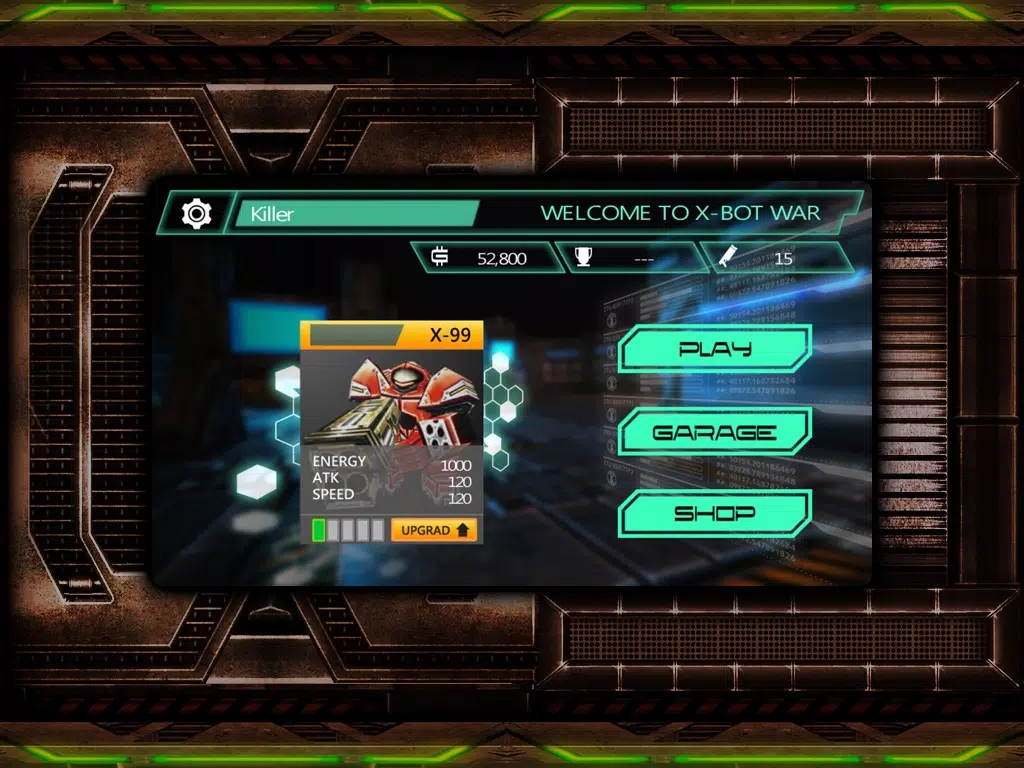 X-BOT WAR iPad  Screenshots