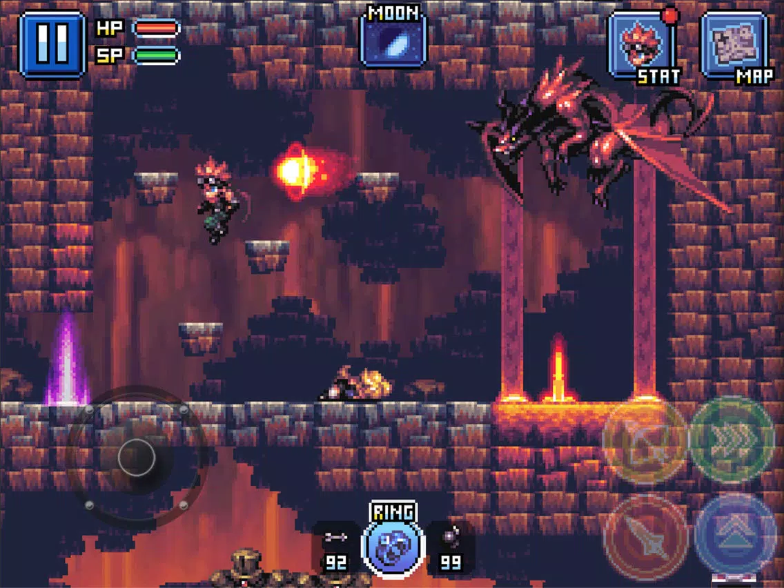 Captures d'écran de Dungeon X Dungeon F iPad 