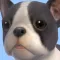 Bulldog - Animated Puppy Stickers