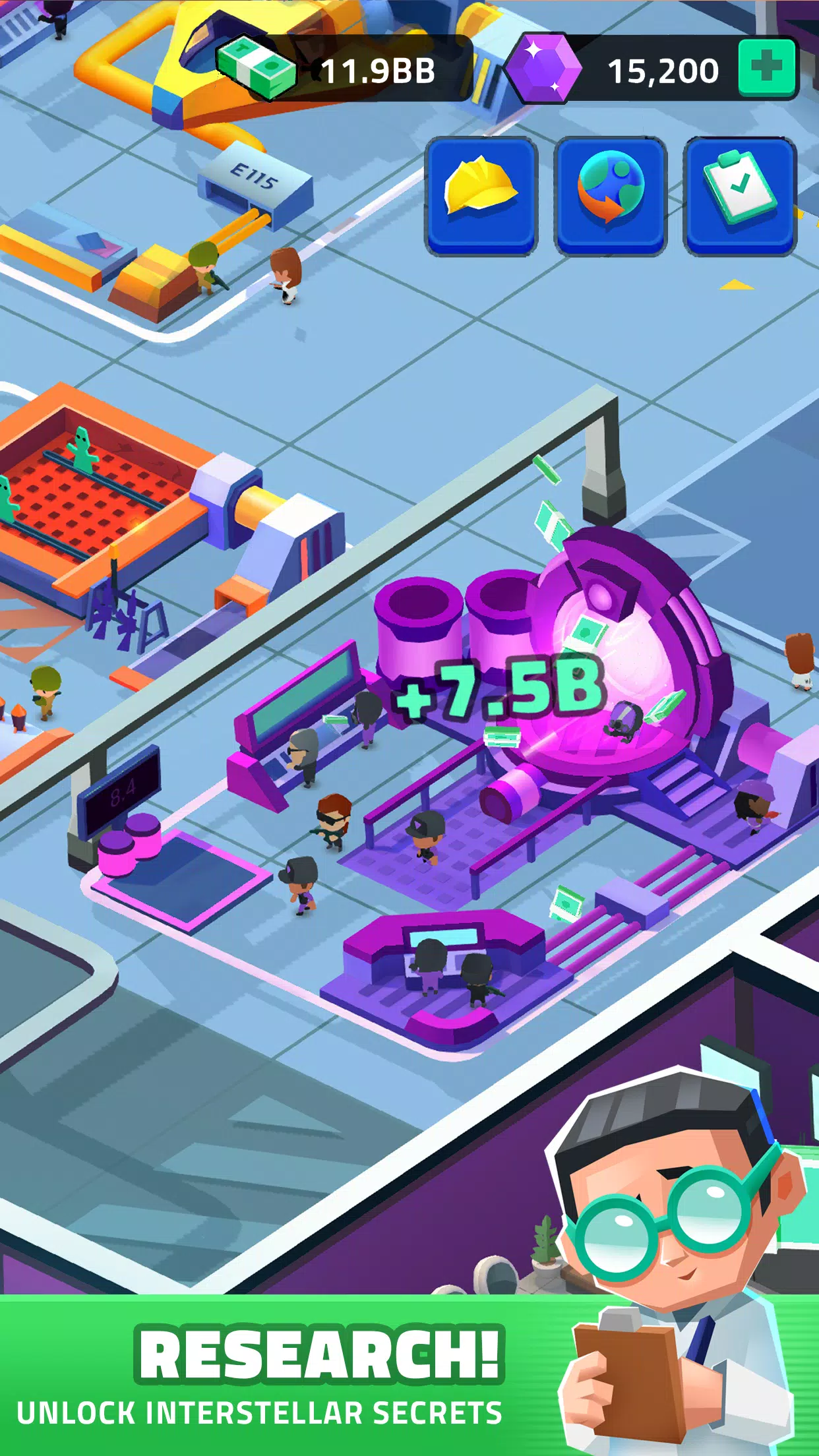 Idle Area 51 Screenshots