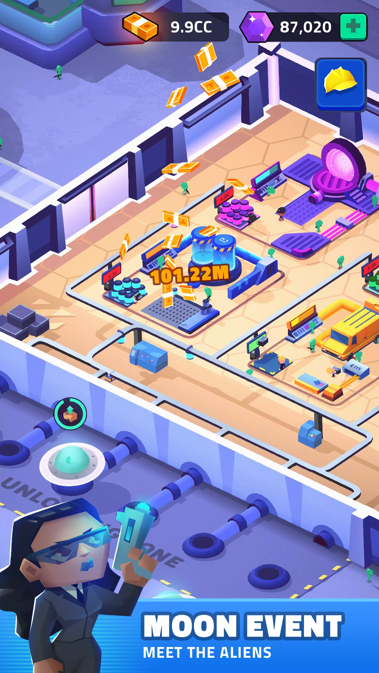 Idle Area 51 Screenshots