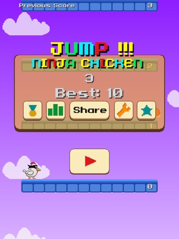 Скриншоты Jump Ninja Chicken iPad 