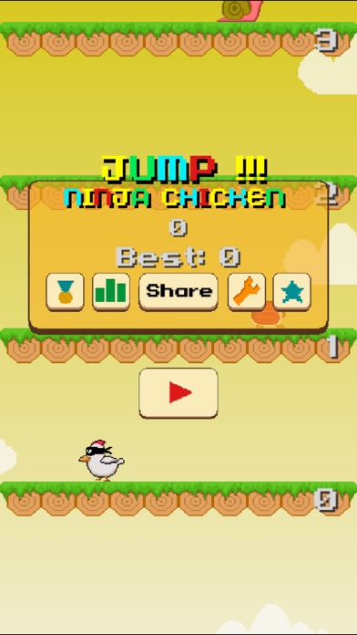 Скриншоты Jump Ninja Chicken