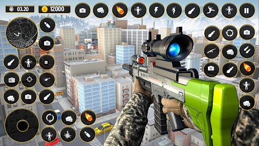 FPS Commando Sniper Gun Games Screenshots