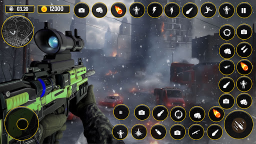 FPS Commando Sniper Gun Games Screenshots