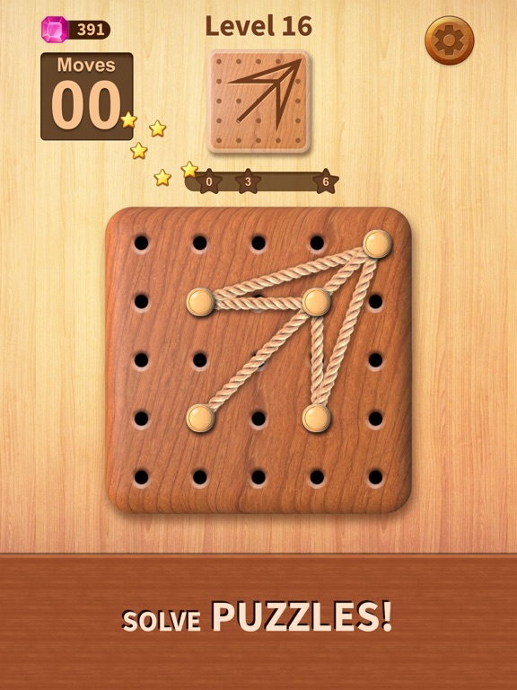 Ảnh chụp màn hình của Art Puzzle: Rope Art iPad