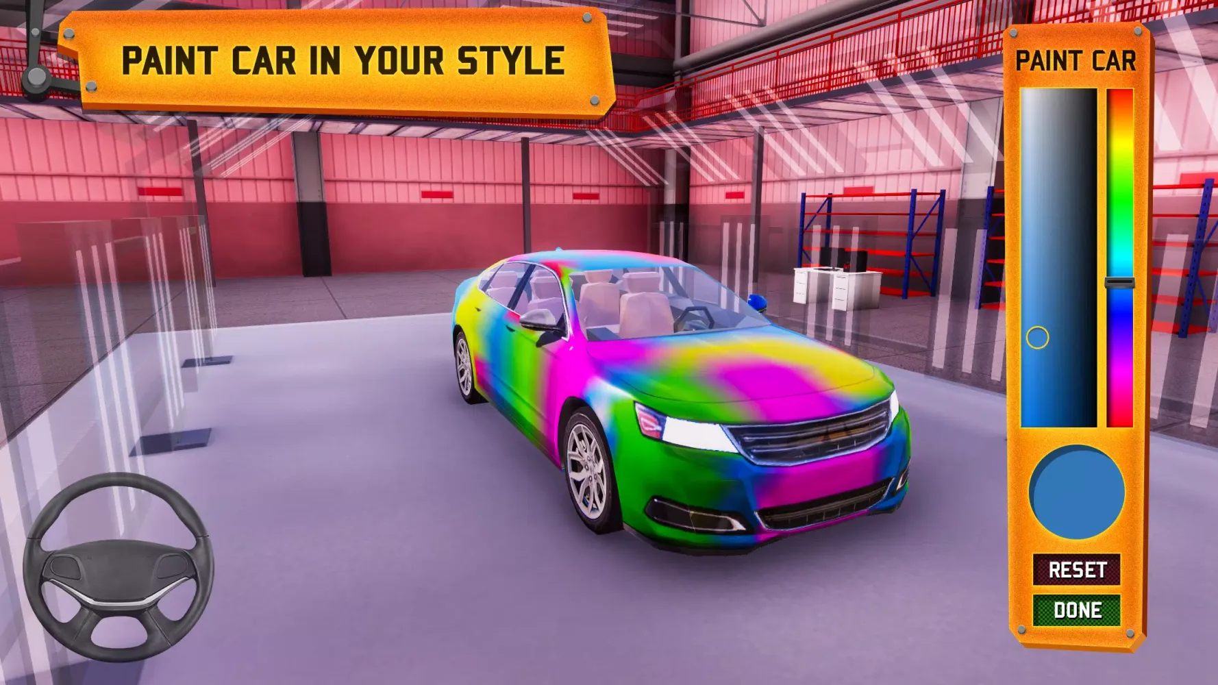 Car Factory Parking Simulator Screenshots