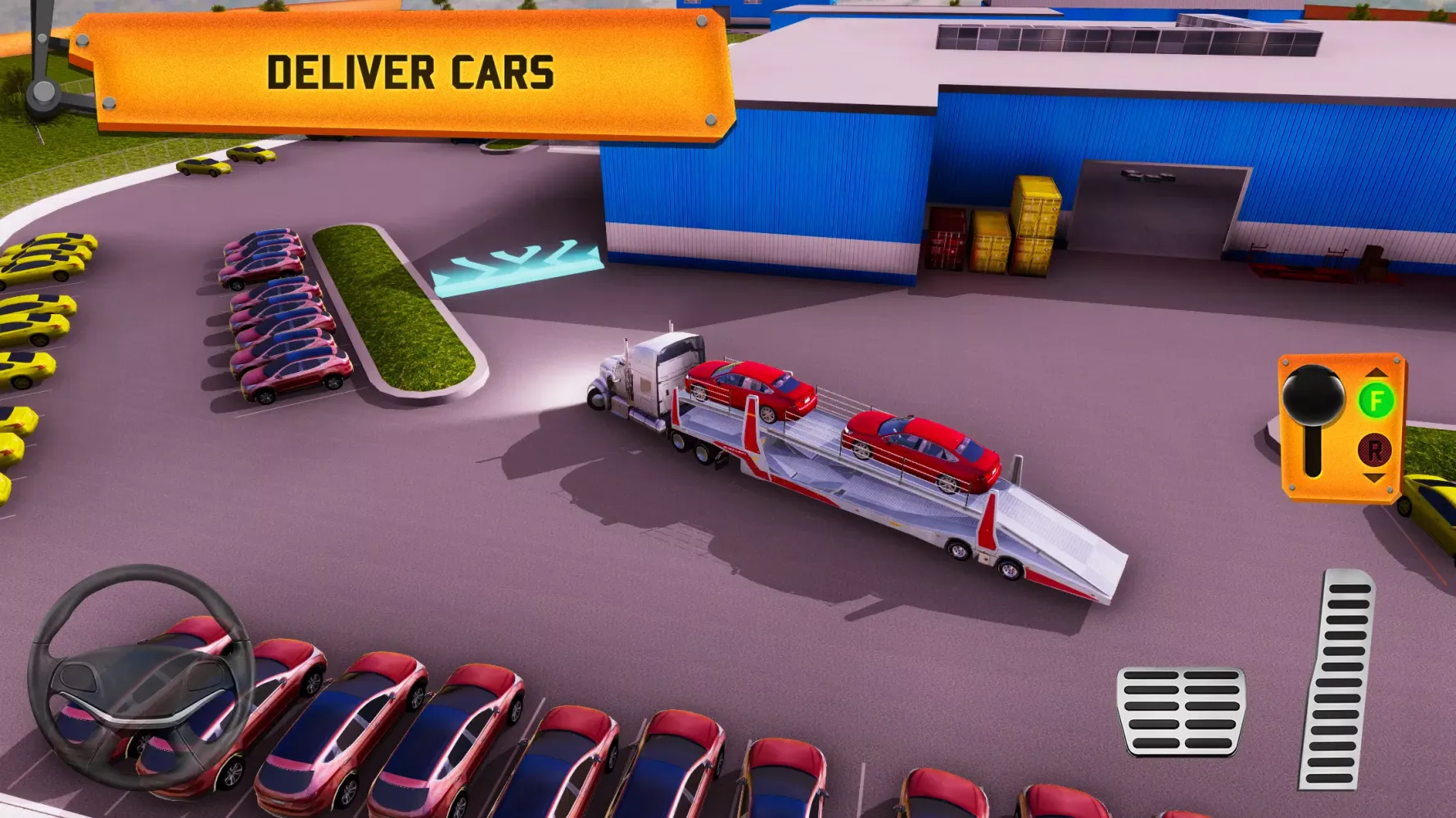 Car Factory Parking Simulator Screenshots
