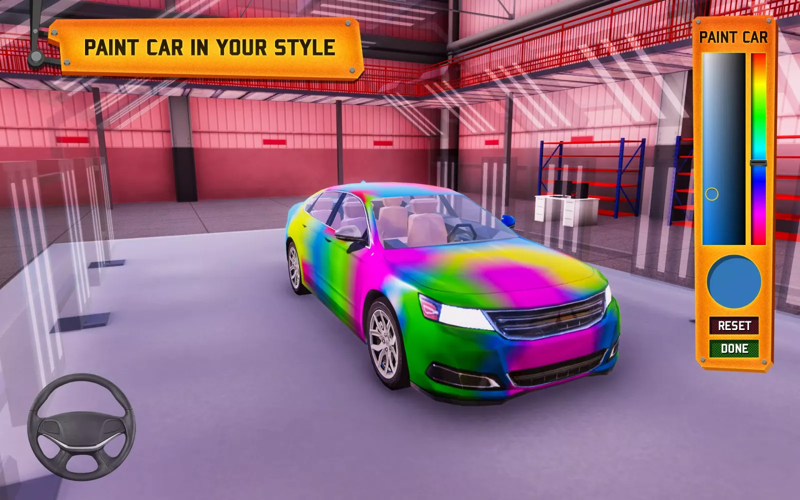 Car Factory Parking Simulator Screenshots