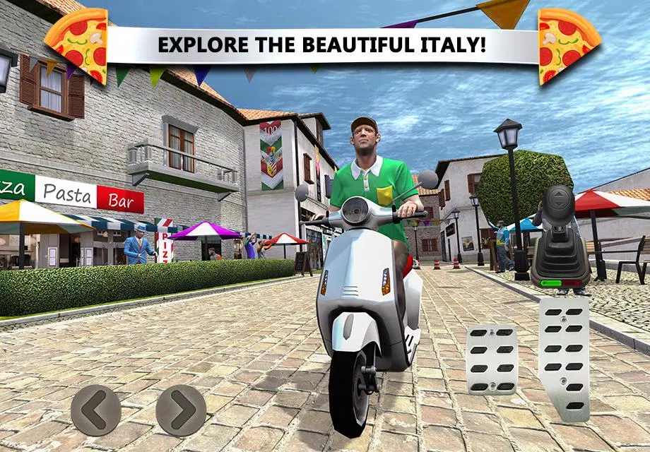 Pizza Delivery: Driving Simula Screenshots