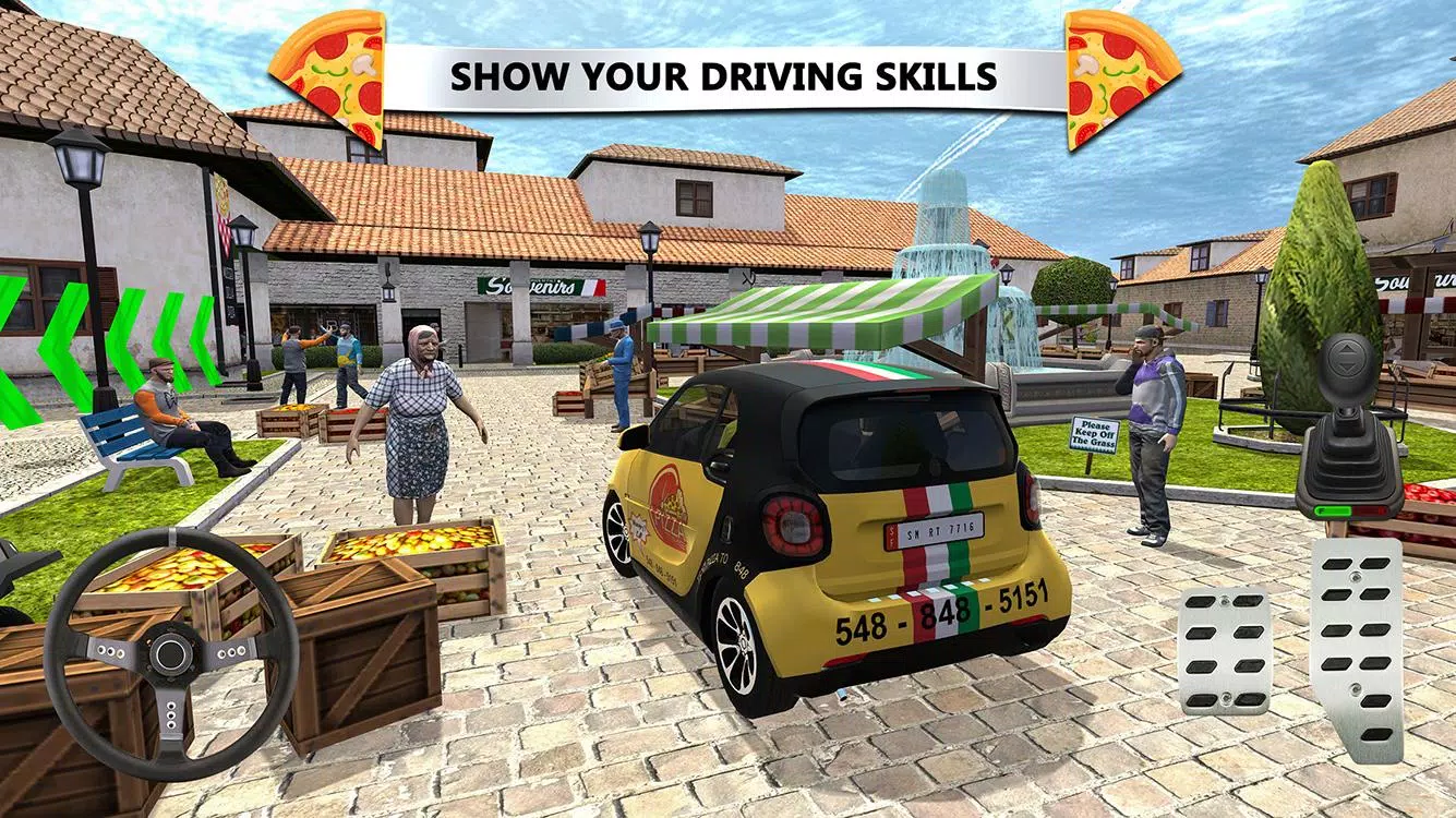 Pizza Delivery: Driving Simula Screenshots