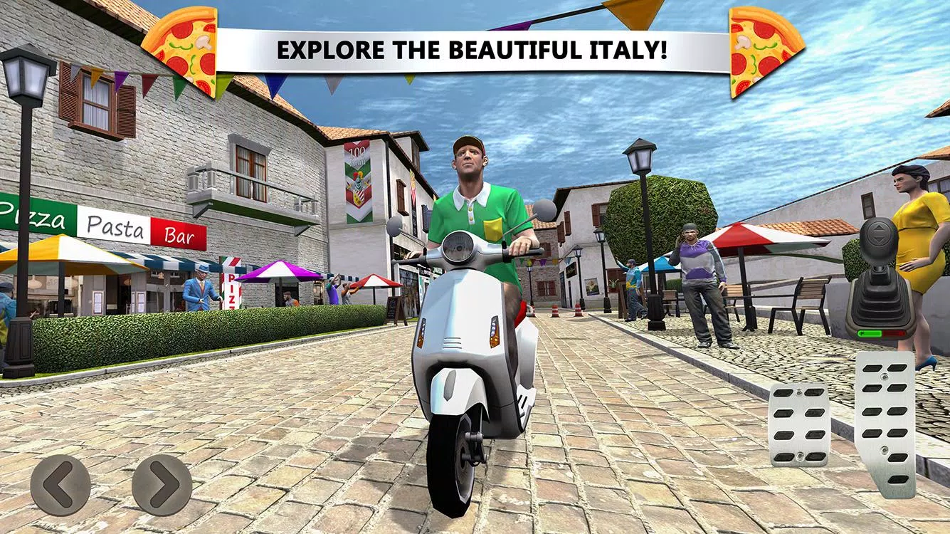 Pizza Delivery: Driving Simula Screenshots