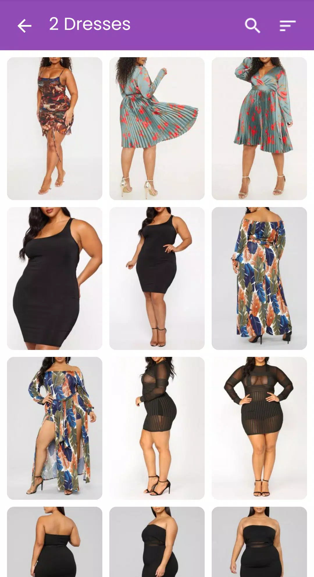 Plus size clothes for women Screenshots