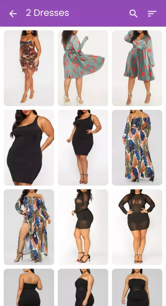 Plus size clothes for women Screenshots