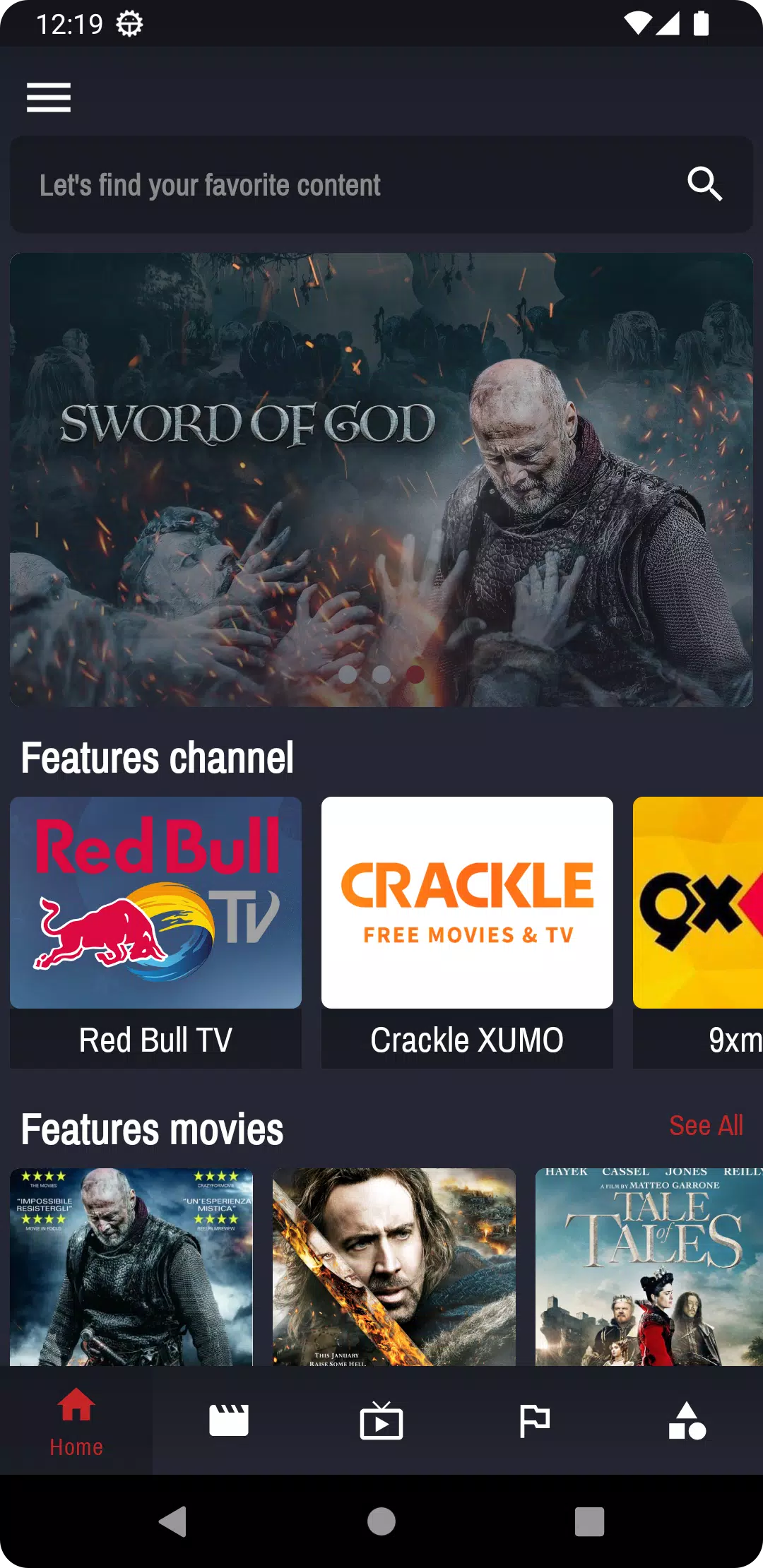 Mflix Watch Movies & Live TV Screenshots