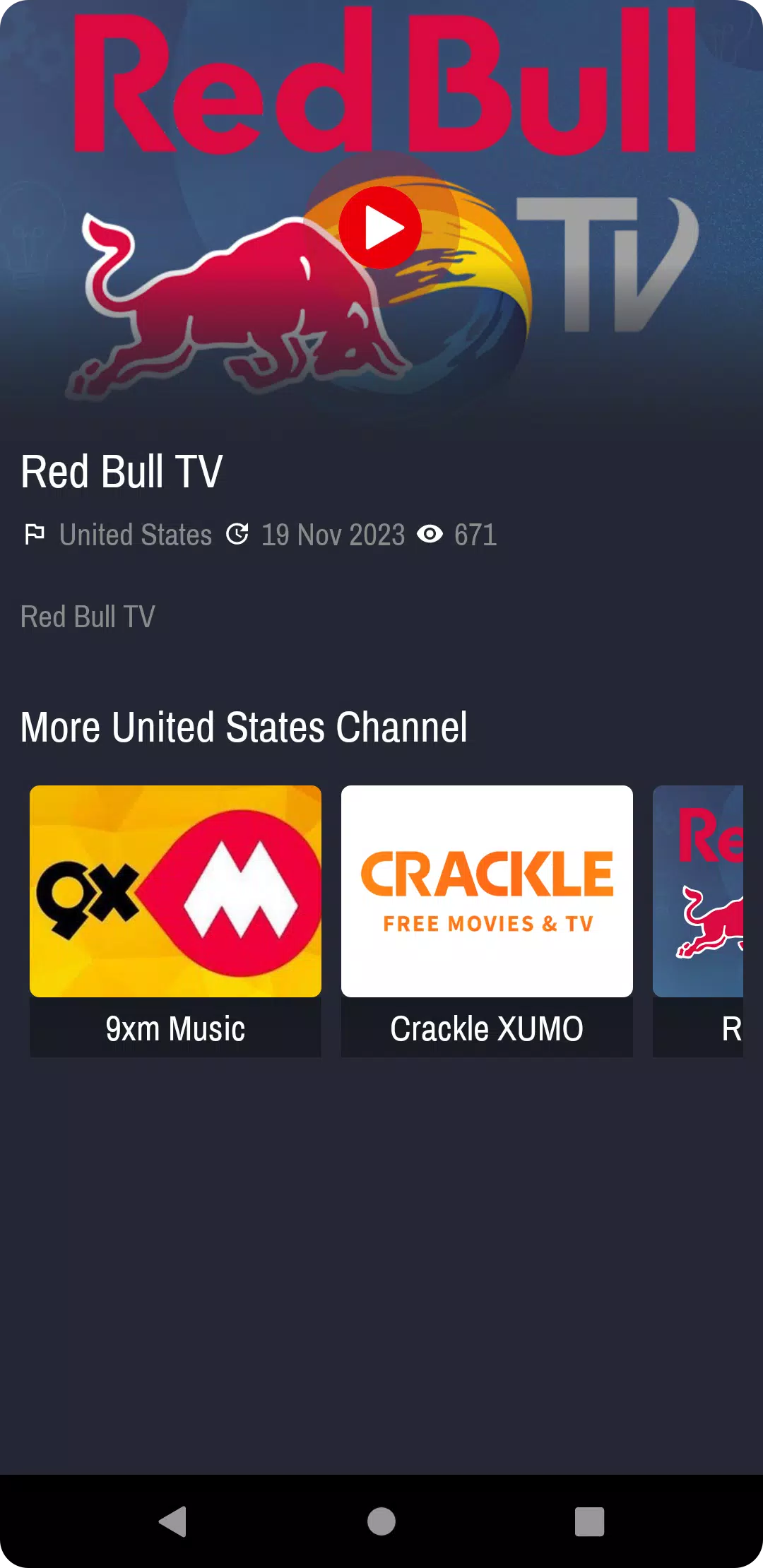 Mflix Watch Movies & Live TV Screenshots
