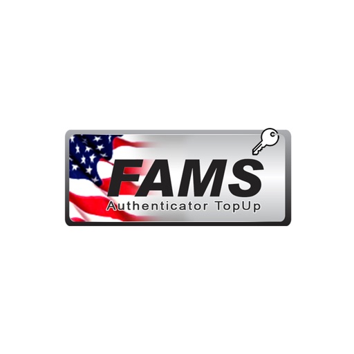 FAMS Authenticator TopUp FAMS Authenticator TopUp