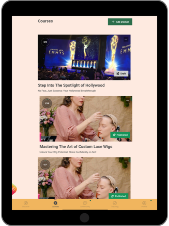 Natalie Driscoll Education iPad Screenshots