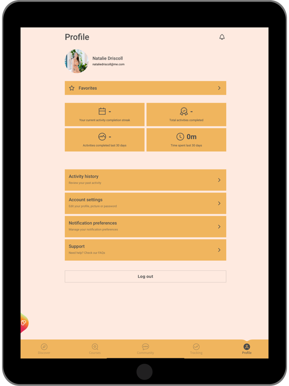Natalie Driscoll Education iPad Screenshots