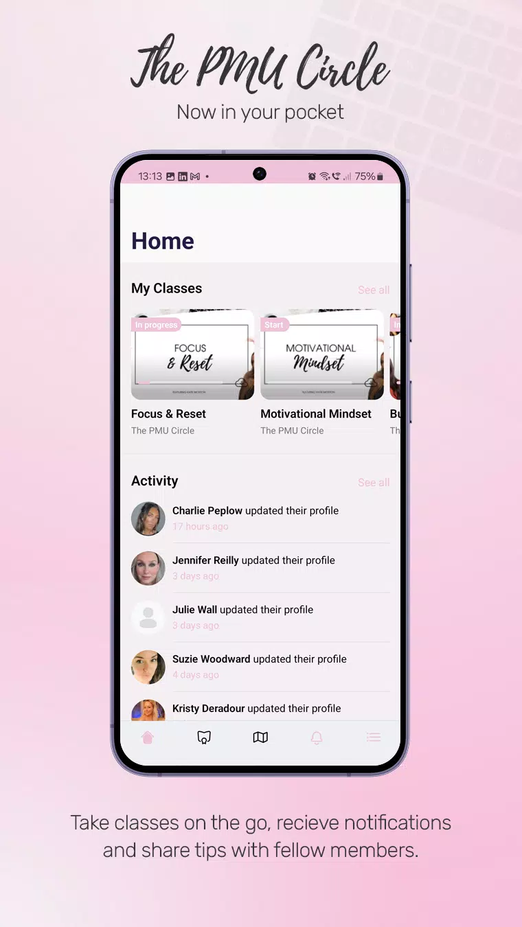 The PMU Circle Screenshots