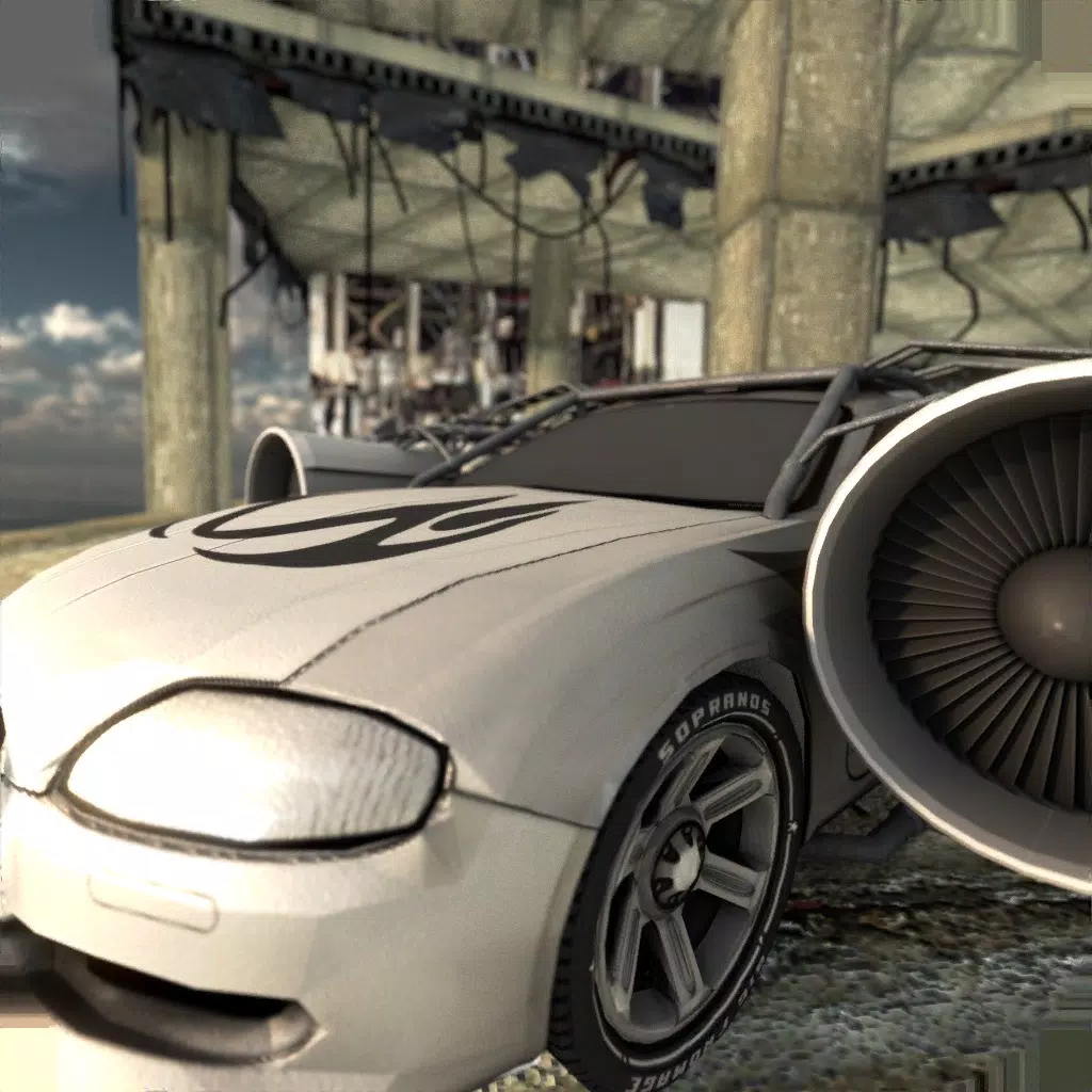 Jet Car - Destroyed City Jet Car - Destroyed City