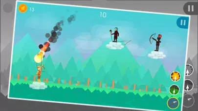 Funny Archers - 2 Player Archery Games Screenshots