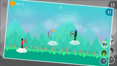 Funny Archers - 2 Player Archery Games Screenshots
