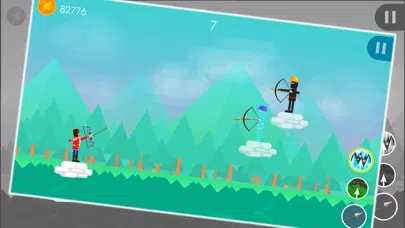 Funny Archers - 2 Player Archery Games Screenshots