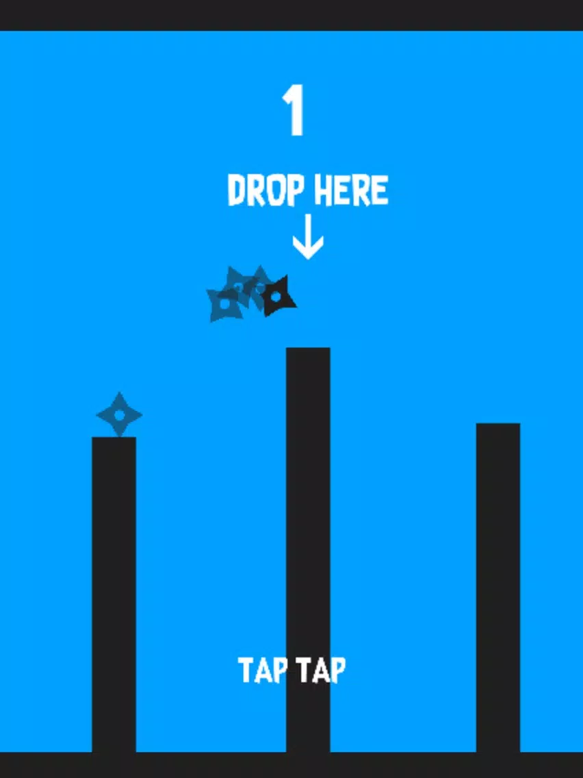 Tangkapan layar Flappy Shuriken iPad 
