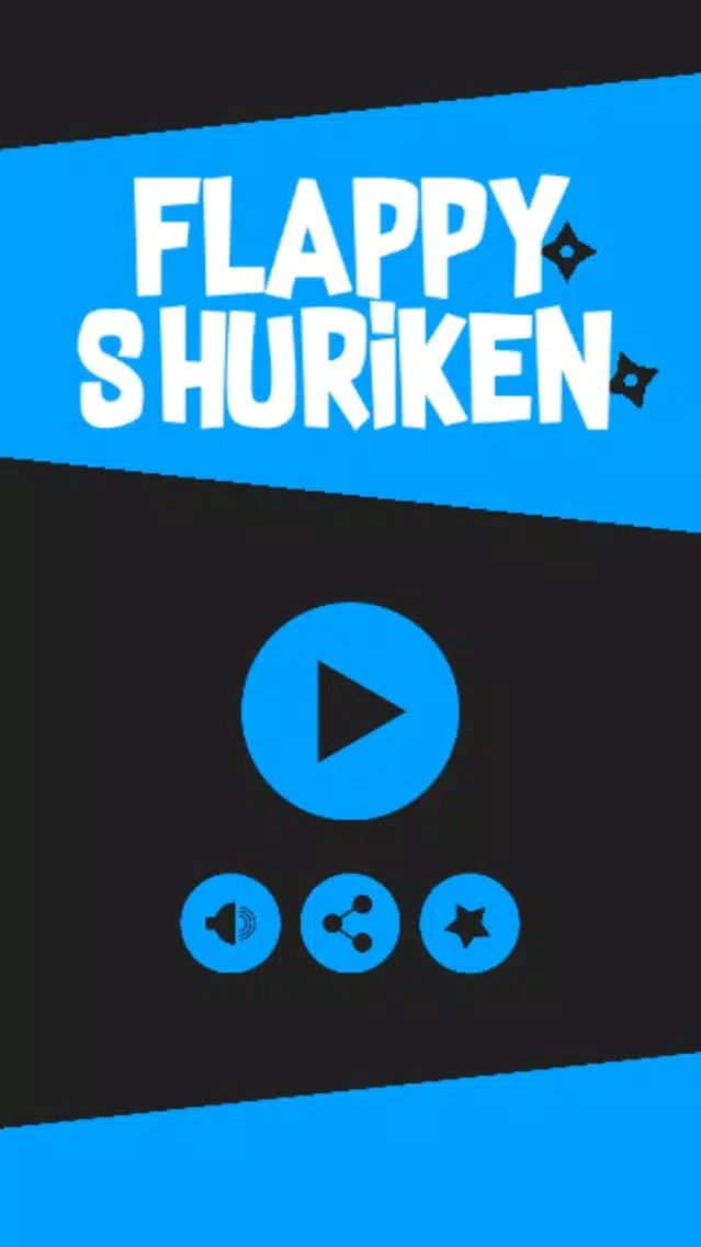 Tangkapan layar Flappy Shuriken