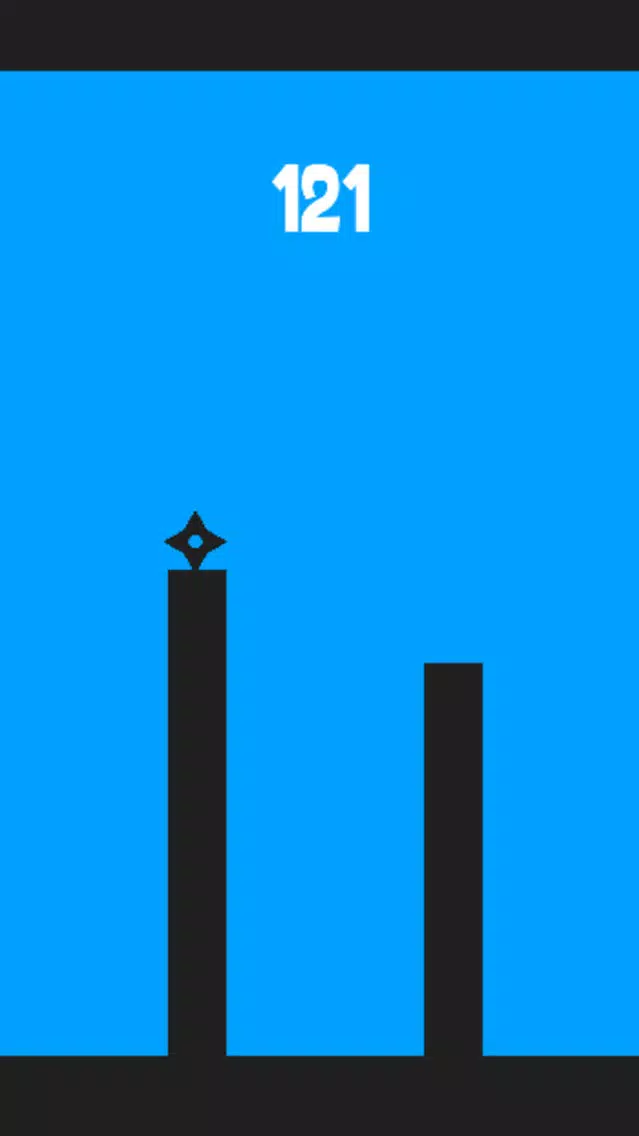Tangkapan layar Flappy Shuriken