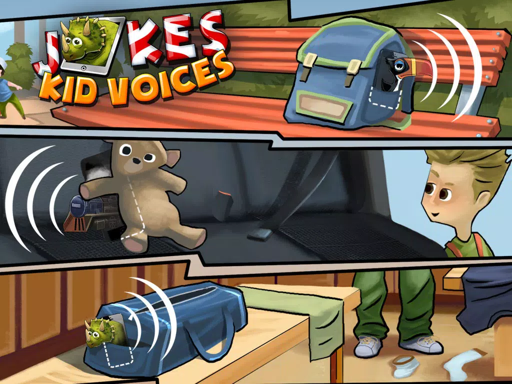 Jokes - Kid Voices iPad Screenshots