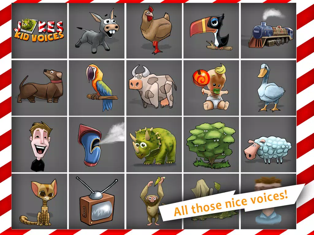 Jokes - Kid Voices iPad Screenshots