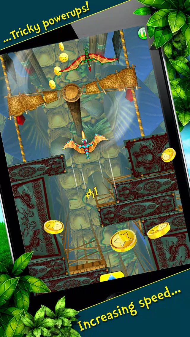 تصاویر Jungle Rumble – The Prehistoric 3D Fun Arcade Challenge Game with Angry Dinosaurs, Birds and Coins
