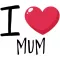 I Love You Stickers