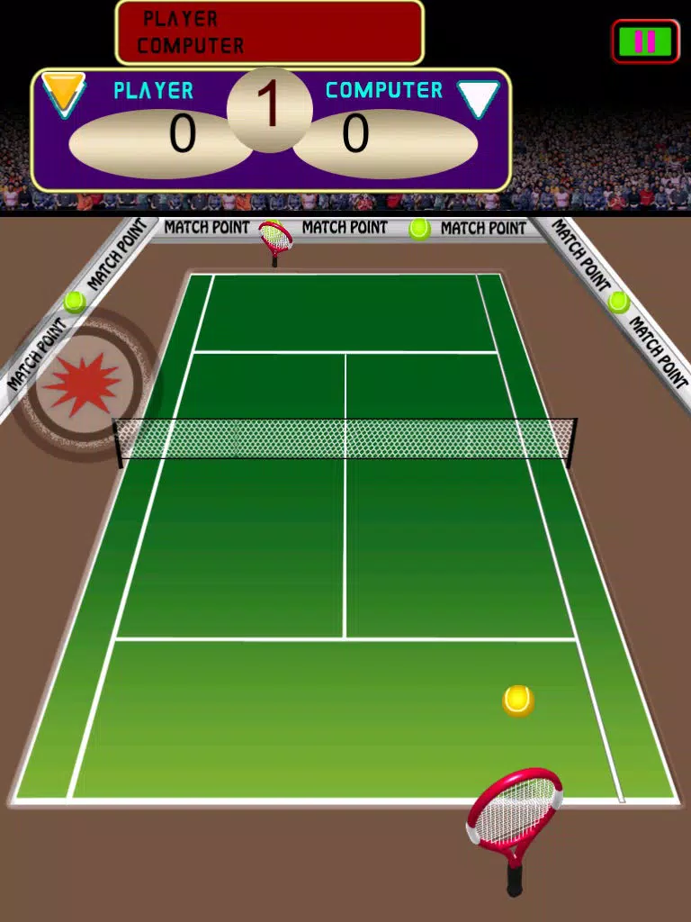 Match Point - Touch 'n Hit Tennis Game iPad Screenshots