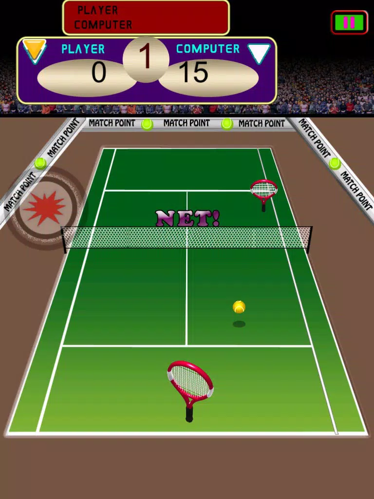 Match Point - Touch 'n Hit Tennis Game iPad Screenshots