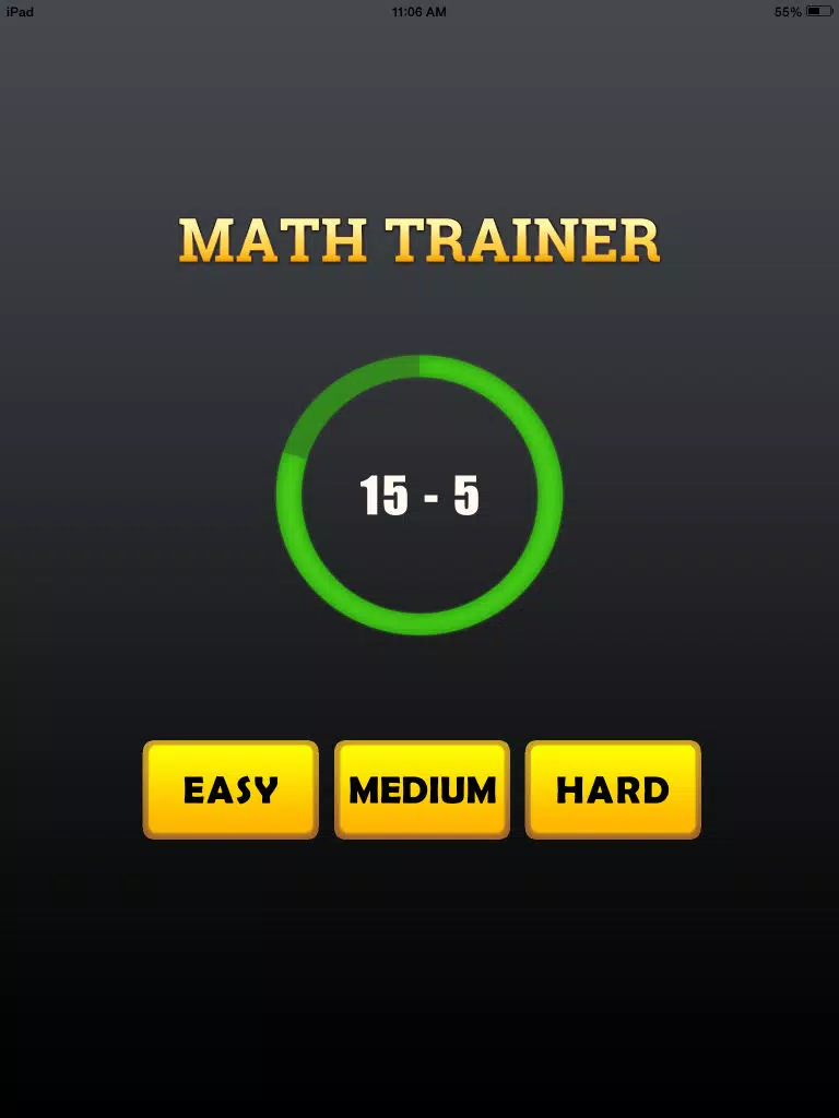 Math Trainer - Elevate Your Brain Quiz iPad Screenshots