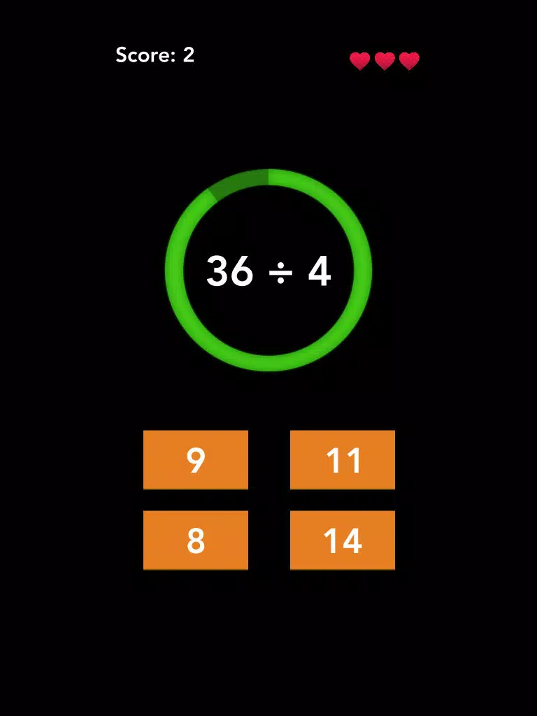 Math Trainer - Elevate Your Brain Quiz iPad Screenshots