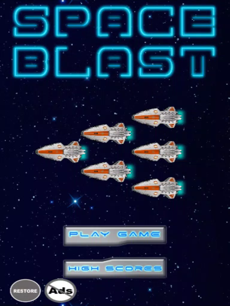Space Blast - Combat In Galaxy iPad Screenshots