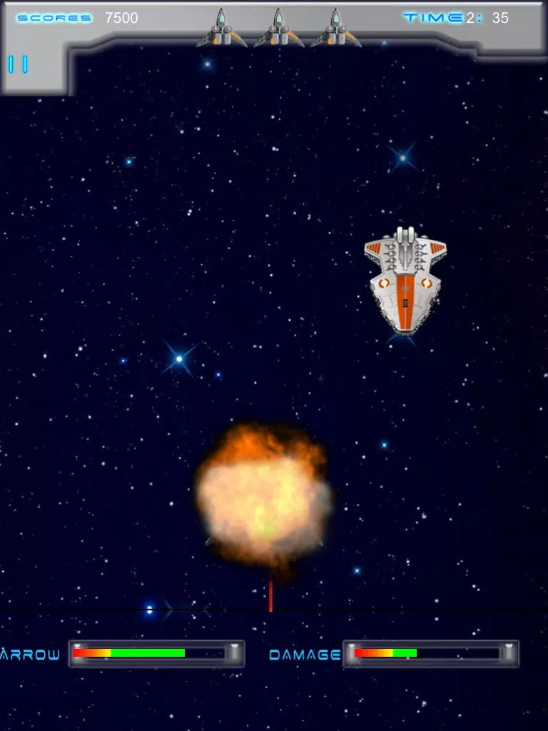 Space Blast - Combat In Galaxy iPad Screenshots