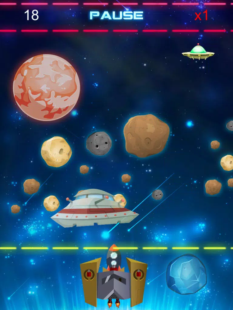 Space Legend - Defender Rivals At Nova Galaxy War iPad Screenshots