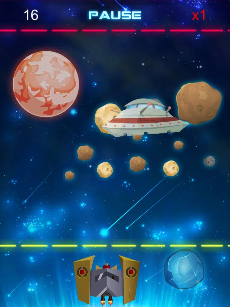 Space Legend - Defender Rivals At Nova Galaxy War iPad Screenshots