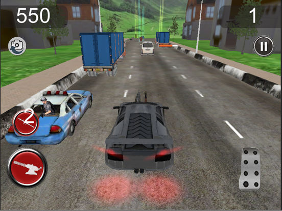 Capturas de tela do Speed Car Racing -Police Chase iPad 