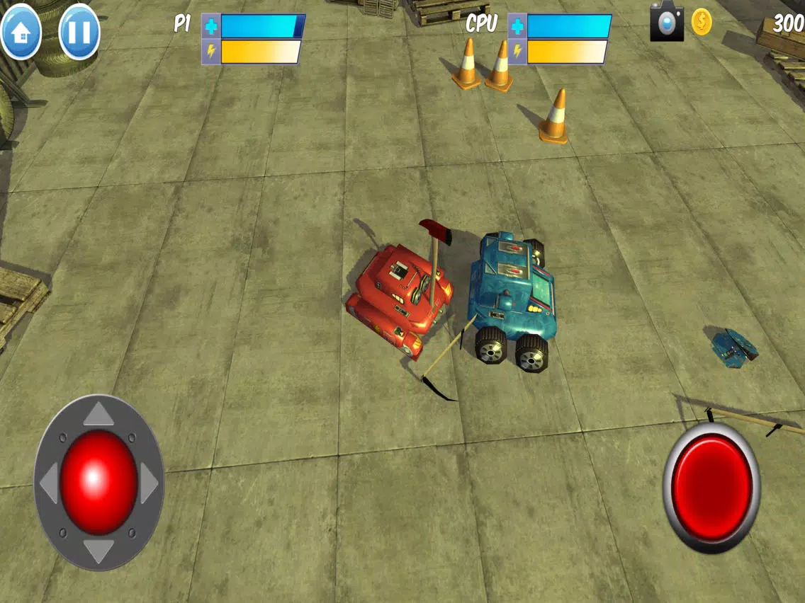 Robot Rumble - Robot Fighting Game iPad  スクリーンショット