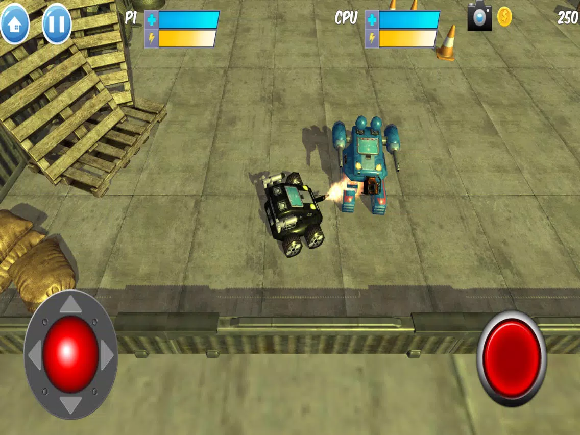 Robot Rumble - Robot Fighting Game iPad  スクリーンショット