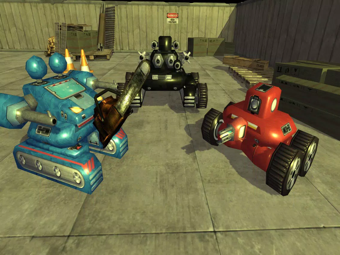 Robot Rumble - Robot Fighting Game iPad  スクリーンショット